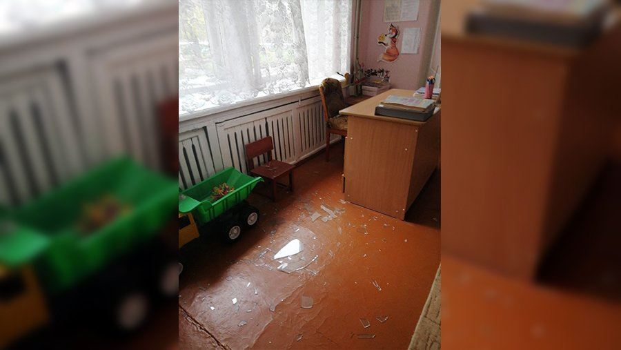 Мэр Горловки сообщил о повреждении детского сада снарядом ВСУ