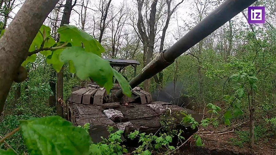 Минобороны опубликовало кадры работы экипажей танков Т-72Б3