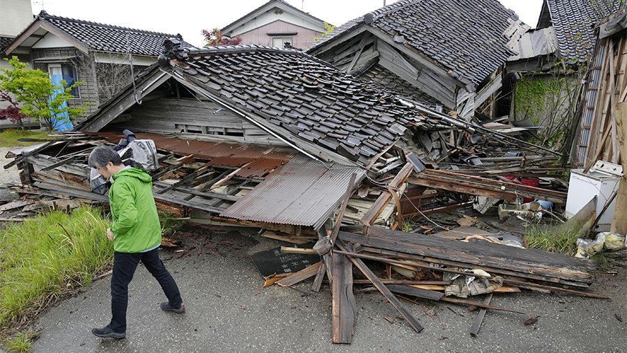 Один человек погиб и 33 получили ранения из-за землетрясения в Японии