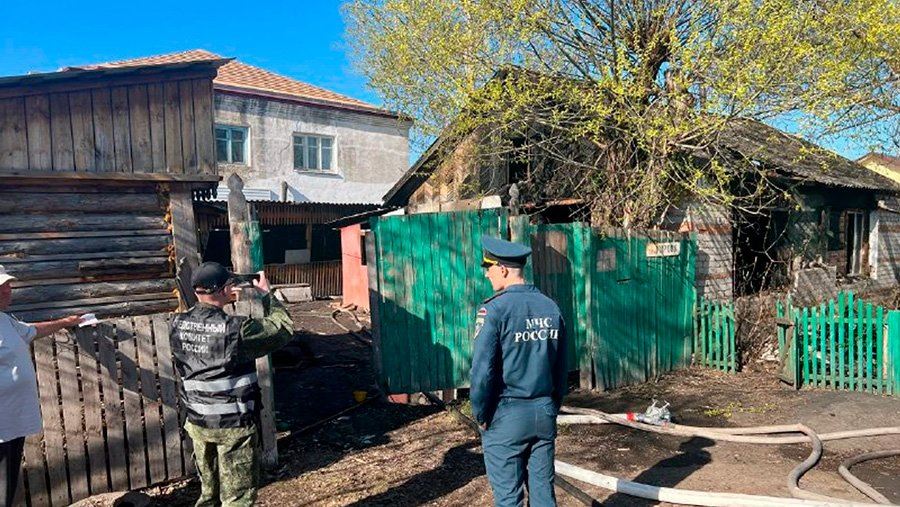 В Омской области в результате пожара погибли двое детей